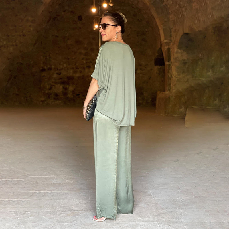 Devyn | Elegant to-delt sett med V-hals