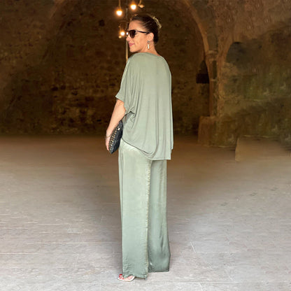 Devyn | Elegant to-delt sett med V-hals