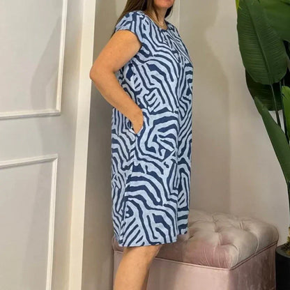 Hallie | Bohemsk trykt kjole