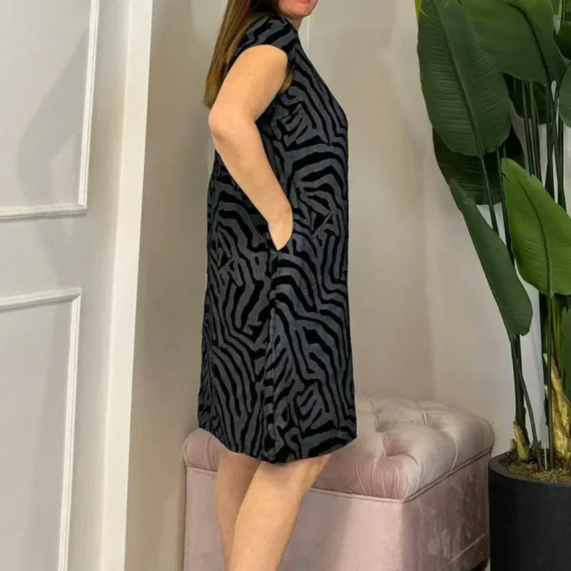 Hallie | Bohemsk trykt kjole