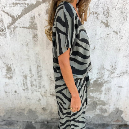 Ginnie | Zebraprint lounge-sett