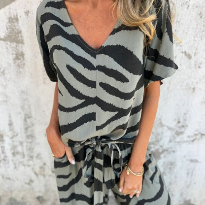 Ginnie | Zebraprint lounge-sett