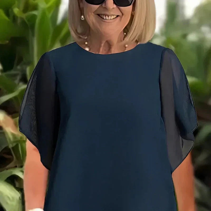 Herlyn | Chic uregelmessig topp og bukse