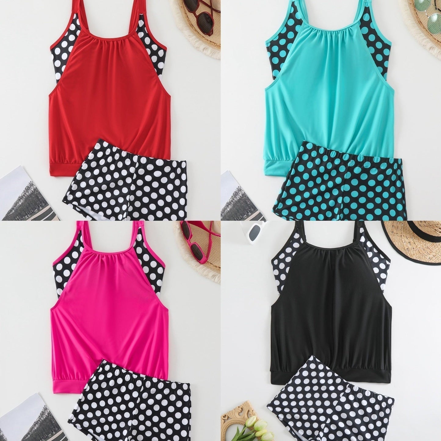 Tory | Chic badetøysett med prikker