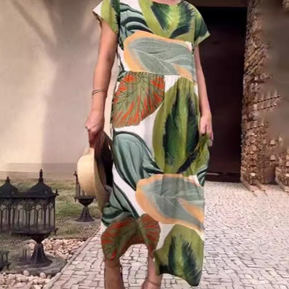 Sarai | Chic kjole med rund hals