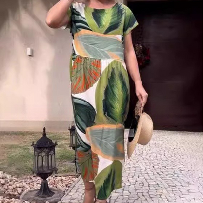 Sarai | Chic kjole med rund hals