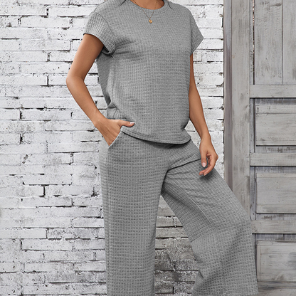 Corinne | Sett med myk genser og avslappede bukser