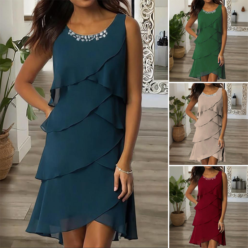 Felicia | Elegant kjole med strass