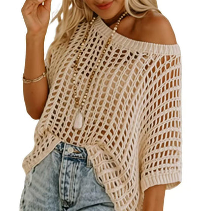 Jiselle | Elegant genser med rund hals