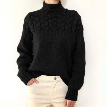 SANSA - Elegant genser med turtleneck